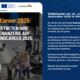 Bild von einem Smartphone auf dem am oberen Rand das Logo von Interreg und Business DE-DK zu sehen ist. Darunter der Schriftzug WINDCareer 2025 Wir vertreten ihre Stellenanzeige auf er WINDCAREER 2025. Im unteren Bildrand ist das Logo der Windmesse Husum Wind zu sehen.