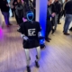 Humanoideroboter Ein Humanoider Roboter auf einer Veranstaltung.